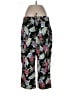 Sag Harbor 100% Polyester Tropical Black Casual Pants Size L - photo 1