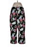 Sag Harbor 100% Polyester Tropical Black Casual Pants Size L - photo 2