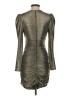 BCBGMAXAZRIA Metallic Silver Cocktail Dress Size XS - photo 2
