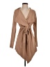 Shein 100% Polyester Tan Cardigan Size 4 - photo 1