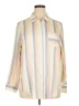 Torrid Stripes Yellow Long Sleeve Button-Down Shirt Size 1X Plus (1) - photo 1