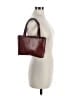 Talbots 100% Leather Solid Burgundy Leather Tote One size - photo 2