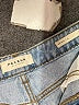 PacSun 100% Cotton Blue Denim Shorts Size 25 waist - photo 3