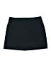 Liquid Yacht Wear 100% Polyester Solid Black Blue Skort Size 10 - photo 1