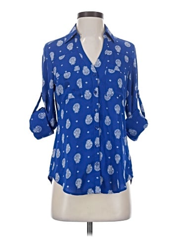 Express 3/4 Sleeve Blouse (view 1)