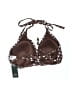 Wild Fable Polka Dots Brown Swimsuit Top Size 3X - photo 2