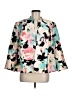 Kasper 100% Polyester Floral Ivory Blazer Size M - photo 1