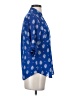 Express 100% Polyester Blue 3/4 Sleeve Blouse Size XS - photo 4