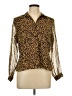 Laura Ashley 100% Polyester Gold Long Sleeve Polo Size 10 - photo 1