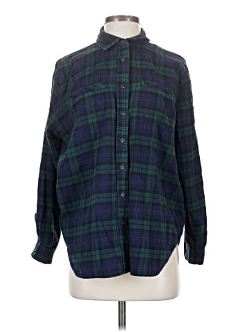 BDG Long Sleeve Button-Down Shirt (view 1)