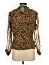 Laura Ashley 100% Polyester Gold Long Sleeve Polo Size 10 - photo 2