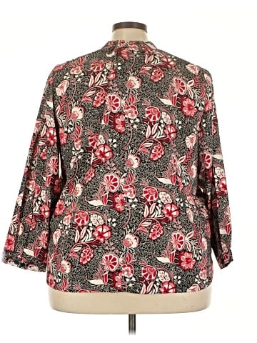 Lane Bryant 3/4 Sleeve Blouse (view 2)
