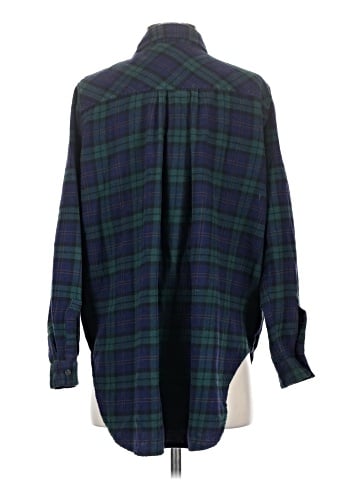 BDG Long Sleeve Button-Down Shirt (view 2)