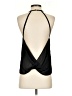 Naked Zebra 100% Polyester Black Sleeveless Blouse Size S - photo 2
