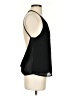 Naked Zebra 100% Polyester Black Sleeveless Blouse Size S - photo 4