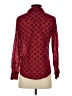 J.Crew Hearts Red Long Sleeve Blouse Size 0 - photo 2