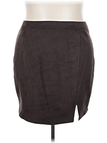 Torrid Faux Leather Skirt (view 1)