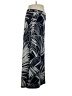 Susan Graver Print Silver Casual Pants Size L - photo 4