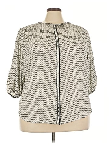 Max Studio 3/4 Sleeve Blouse (view 1)