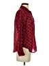 J.Crew Hearts Red Long Sleeve Blouse Size 0 - photo 4