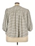 Max Studio 100% Polyester Ivory 3/4 Sleeve Blouse Size 3X - photo 2