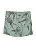 Tea 100% Polyester Print Teal Board Shorts Size 2 - photo 2