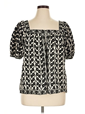 Max Studio Short Sleeve Blouse (view 1)