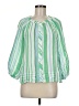 Talbots Green 3/4 Sleeve Blouse Size M - photo 1