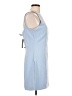 Lulus Solid Blue Casual Dress Size L - photo 4