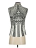 St. John Silver Sleeveless Blouse Size S - photo 2