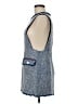 Zara Basic Tweed Blue Cocktail Dress Size M - photo 5