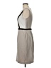 Calvin Klein Color Block Gray Cocktail Dress Size 6 - photo 5