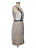 Calvin Klein Color Block Gray Cocktail Dress Size 6 - photo 4