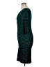 Feathers Chevron-herringbone Teal Casual Dress Size XL - photo 5