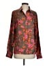 MSGM Floral Green Long Sleeve Blouse Size S - photo 1