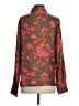 MSGM Floral Green Long Sleeve Blouse Size S - photo 2