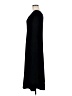 Eddie Bauer Solid Black Casual Dress Size Med Petite - photo 5