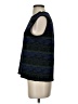 St. John Blue Sleeveless Top Size S - photo 5