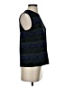 St. John Blue Sleeveless Top Size S - photo 4