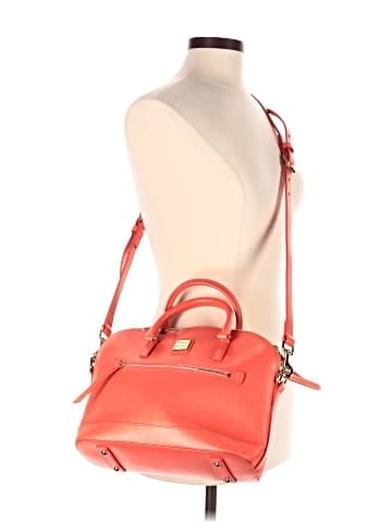 Dooney & Bourke Leather Satchel (view 2)