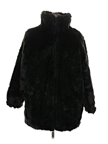 Roaman's Faux Fur Jacket (view 1)