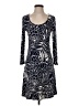 Cappagallo Graphic Blue Casual Dress Size XS - photo 1