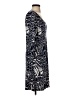 Cappagallo Graphic Blue Casual Dress Size XS - photo 4