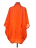 Chico's 100% Silk Orange Short Sleeve Blouse Size S - photo 2