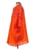 Chico's 100% Silk Orange Short Sleeve Blouse Size S - photo 5