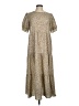 Shein Animal Print Tan Casual Dress Size 6 - photo 1
