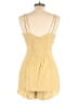 Amuse Society 100% Viscose Tweed Yellow Romper Size L - photo 2