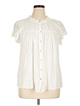 Rose + Olive Short Sleeve Blouse