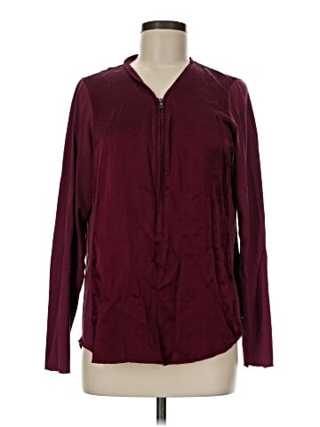 Go By Go Silk Long Sleeve Silk Top (view 1)