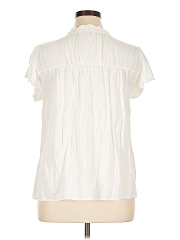 Rose + Olive Short Sleeve Blouse (view 2)
